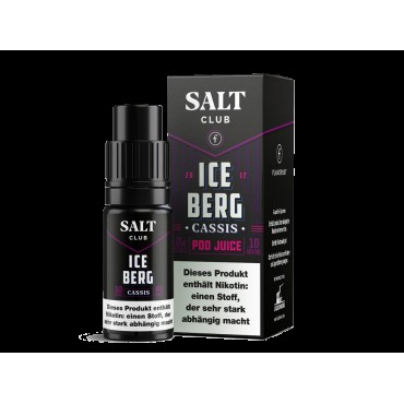 Salt Club - Flavorist Iceberg - Nikotinsalz Liquid - Cassis