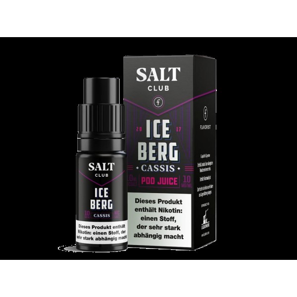 Salt Club - Flavorist Iceberg - Nikotinsalz Liquid - Cassis