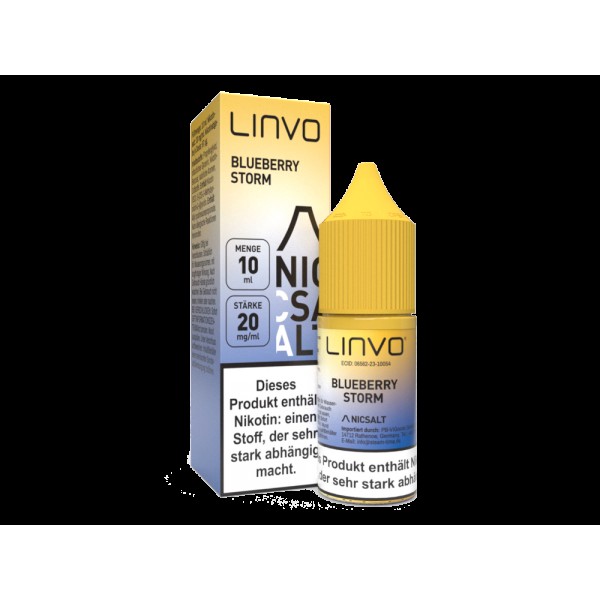 Linvo - Blueberry Storm - Nikotinsalz Liquid 20 mg/ml