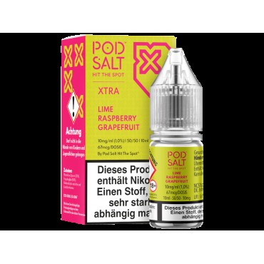 Pod Salt X - Nikotinsalz Liquid  - Lime Raspberry Grapefruit