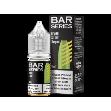 Bar Series - Nikotinsalz Liquid - Lemon & Lime Bar Series - Nikotinsalz Liquid - Lemon & Lime