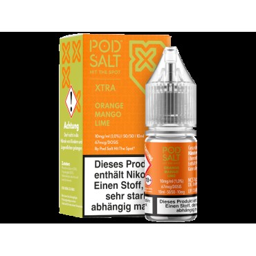 Pod Salt X - Nikotinsalz Liquid  - Orange Mango Lime