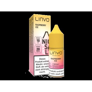 Linvo - Raspberry Ice - Nikotinsalz Liquid 20 mg/ml