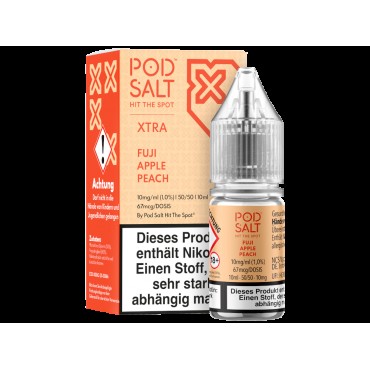 Pod Salt X - Nikotinsalz Liquid  - Fuji Apple Peach