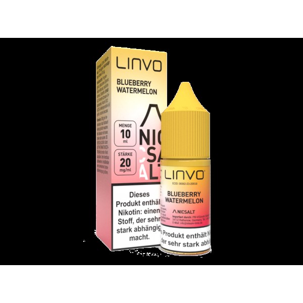 Linvo - Blueberry Watermelon - Nikotinsalz Liquid 20 mg/ml