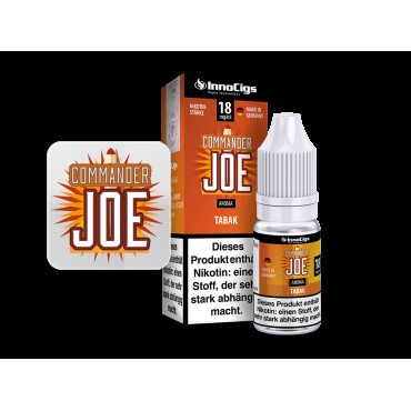 Commander Joe Tabak Aroma - Liquid für E-Zigaretten