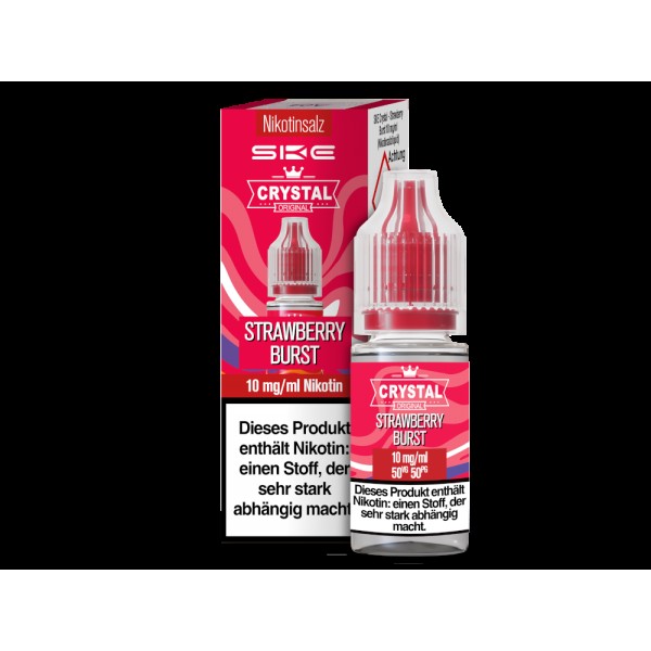 SKE - Crystal - Nikotinsalz Liquid - Strawberry Burst