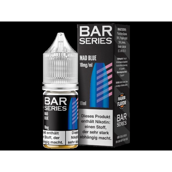 Bar Series - Nikotinsalz Liquid - Mad Blue