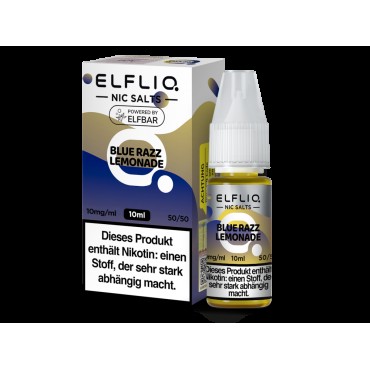 ELFLIQ - Blue Razz Lemonade - Nikotinsalz Liquid