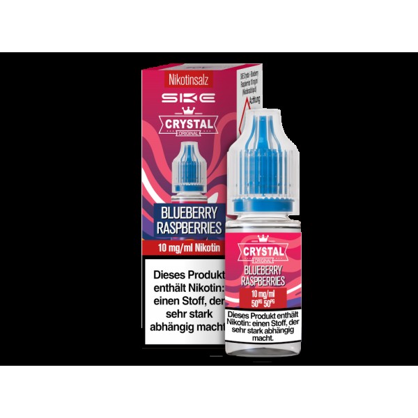 SKE - Crystal - Nikotinsalz Liquid - Blueberry Raspberries