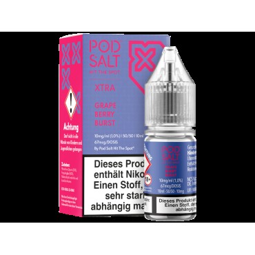 Pod Salt X - Nikotinsalz Liquid  - Grape Berry Burst