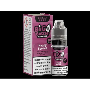 Big Bottle - Happy Berries - Nikotinsalz Liquid