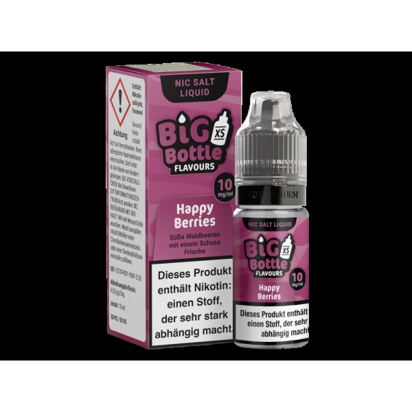 Big Bottle - Happy Berries - Nikotinsalz Liquid