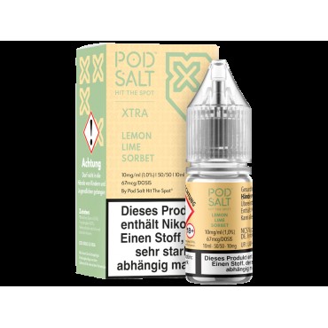 Pod Salt X - Nikotinsalz Liquid  - Lemon Lime Sorbet