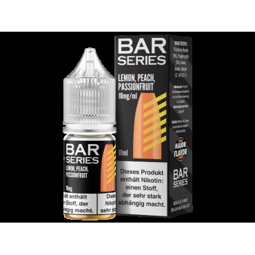 Bar Series - Nikotinsalz Liquid - Lemon Peach Passionfruit