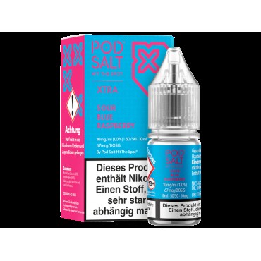Pod Salt X - Nikotinsalz Liquid  - Sour Blue Raspberry