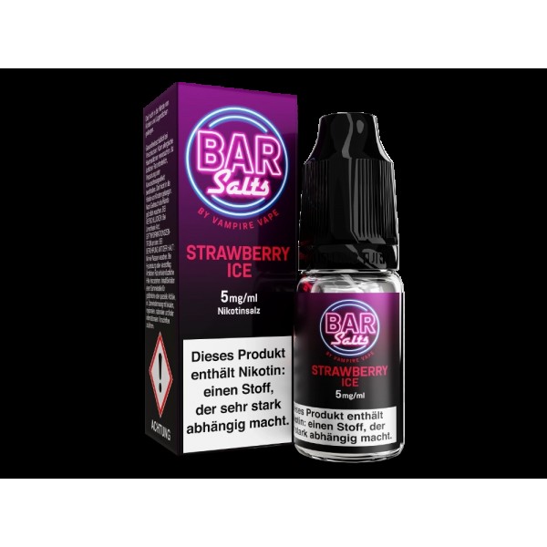 Vampire Vape - Bar Salts - Nikotinsalz Liquid - Strawberry Ice