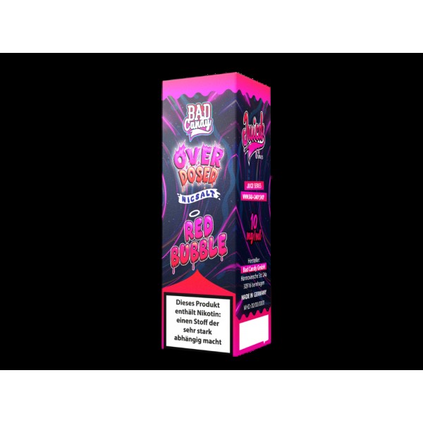 Bad Candy Liquids - Juicd - Nikotinsalz Liquid  - Red Bubble