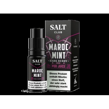 Salt Club - Flavorist Maroc Mint - Nikotinsalz Liquid - Dark Berry