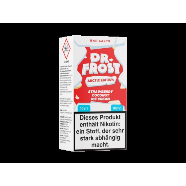 Dr. Frost - Arctic Edition - Nikotinsalz Liquid - Strawberry Coconut Ice Cream
