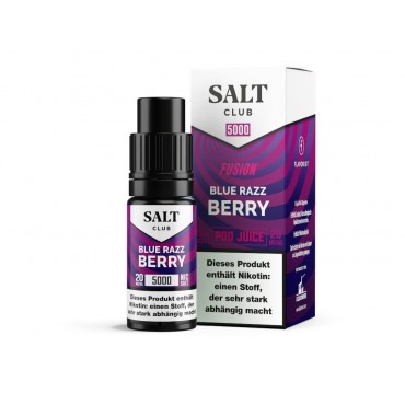Salt Club - 5000 - Nikotinsalz Liquid 20 mg/ml - Blue Razz Berry