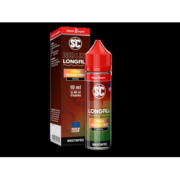 SC - Red Line Longfills 10 ml - Peach Passion Fruit