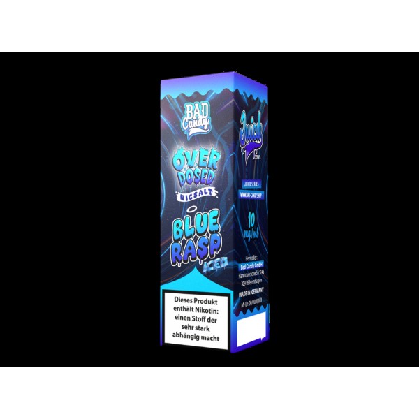 Bad Candy Liquids - Juicd - Nikotinsalz Liquid  - Blue Rasp