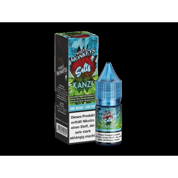 Twelve Monkeys - Iced - Nikotinsalz Liquid - Kanzi