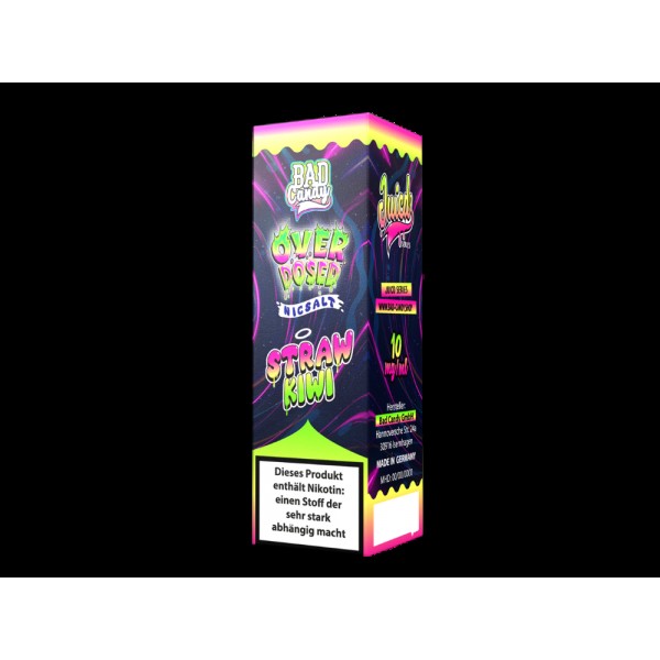 Bad Candy Liquids - Juicd - Nikotinsalz Liquid  - Straw Kiwi