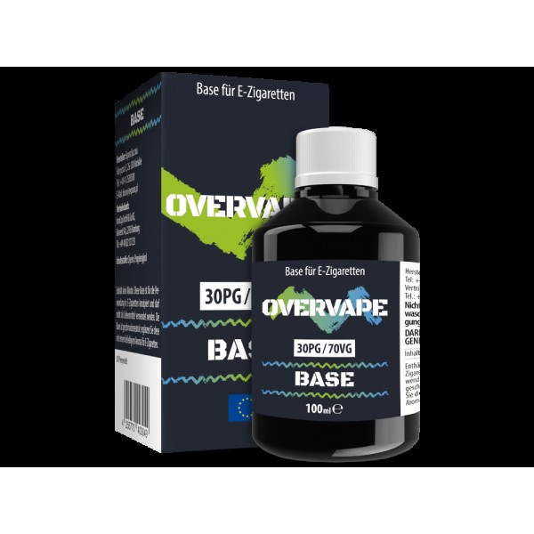 Overvape - 100 ml Basis 0 mg/ml