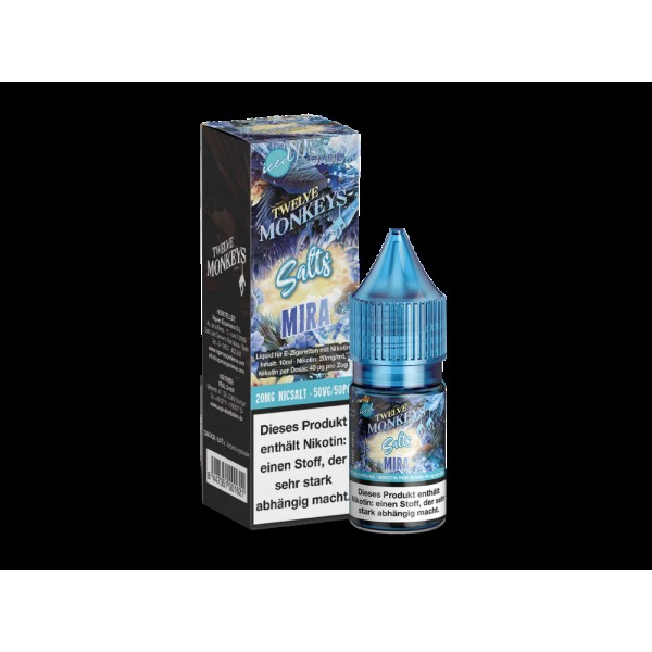 Twelve Monkeys - Iced - Nikotinsalz Liquid - Mira
