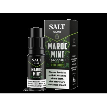 Salt Club - Flavorist Maroc Mint - Nikotinsalz Liquid - Classic