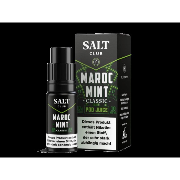 Salt Club - Flavorist Maroc Mint - Nikotinsalz Liquid - Classic