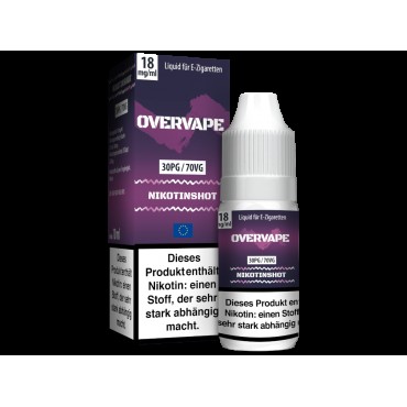Overvape - 10ml Nikotin Shot